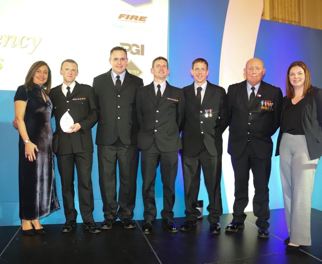 Mid Wales Fire wins Project of the Year