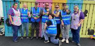 Motorcycle group transforms hospital play area