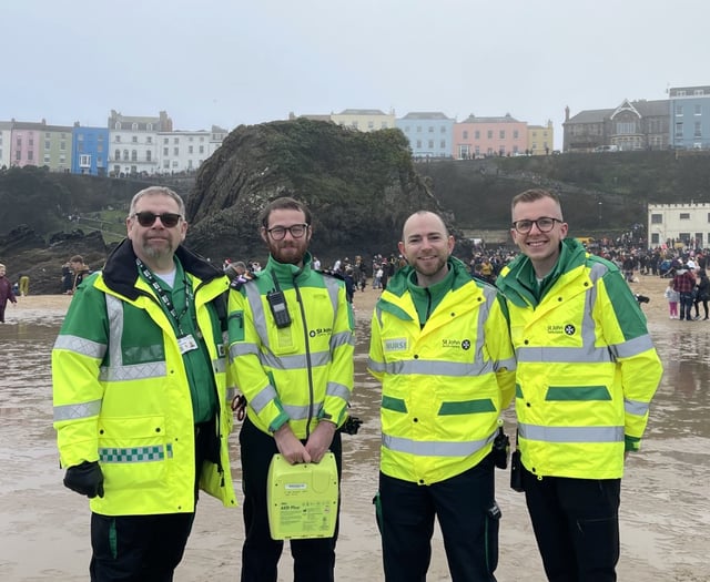 St John Ambulance Cymru's vital Christmas aid for Welsh communities