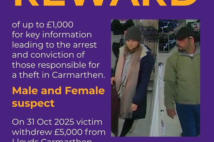 Crimestoppers Carmarthen theft