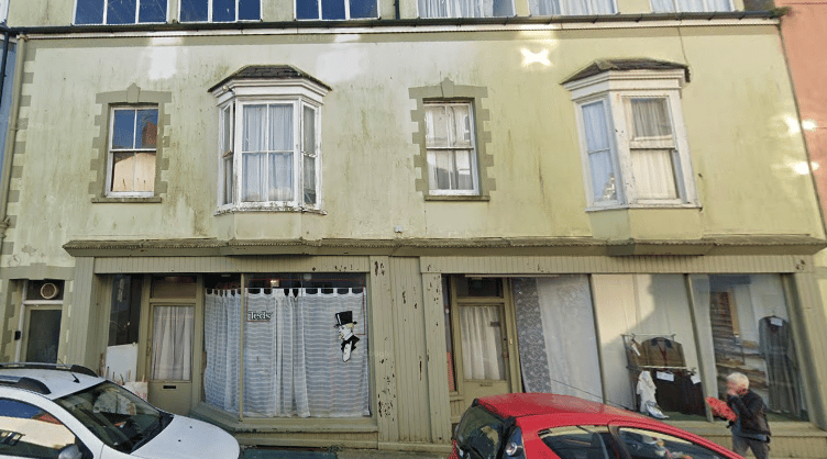 2-4 Ventnor House, Warren Street, once home to the former Griggles joke and fancy dress shop