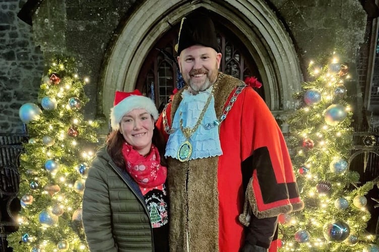 Mayor of Tenby, Dai Morgan, with Mayoress Melanie Lewis, shares a heartfelt Christmas message, expressing gratitude for the town's community spirit and resilience...