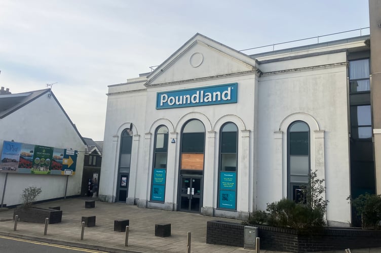 Tenby poundland