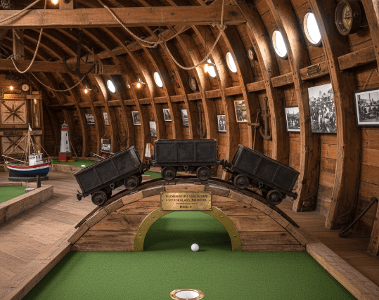 Councillors back crazy-golf plans for Saundersfoot schooner