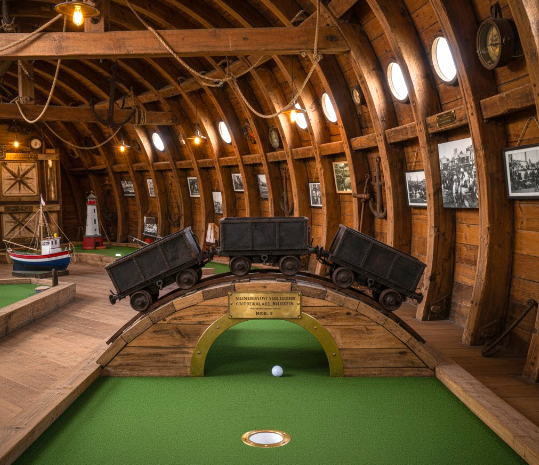 The applicants plan to call the attraction ‘Captain Silver’s Adventure Golf’.