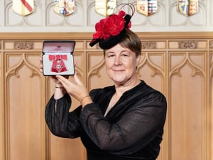 MBE for inspirational Anwen