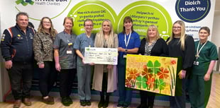 Raising £2,620 for a cause close to heart