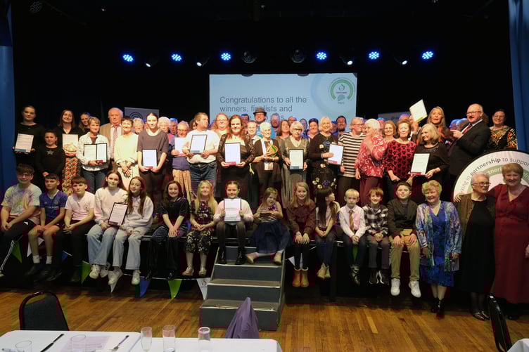 Winners and finalists with PAVS and South Hook LNG staff