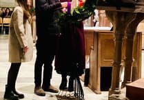 Wales Air Ambulance Trustee shares at St Davids Royal Foundation Carol Service