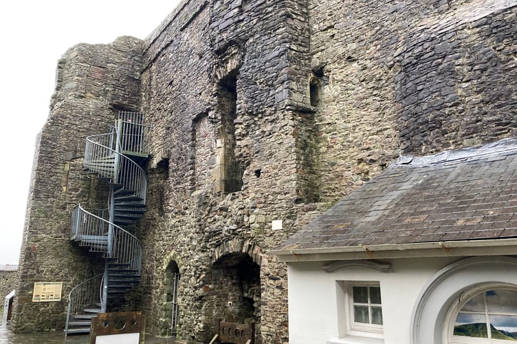 Some of the remains of Carmarthen Castle (pic Richard Youle and free for use for wire partners) Some of the remains of Carmarthen Castle (pic Richard Youle and free for use for wire partners)