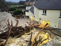 Carmarthenshire floods: Locals demand action as bridge debris blamed