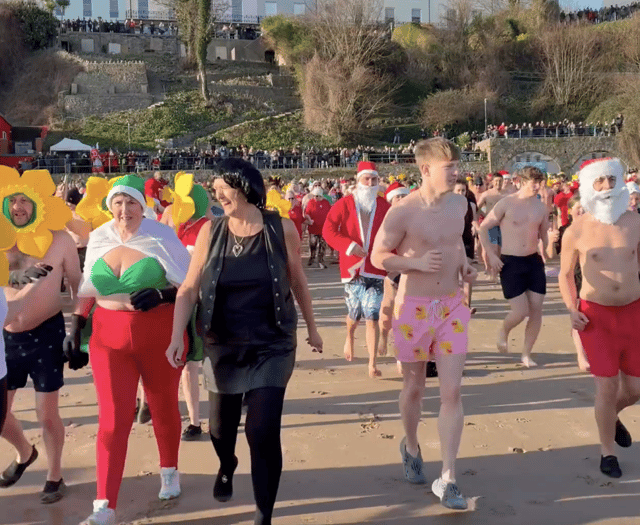 Tenby's Boxing Day Swim 2025 celebrates Welsh heritage