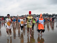 Celebrate 40 years of Saundersfoot's iconic New Year's Day Swim