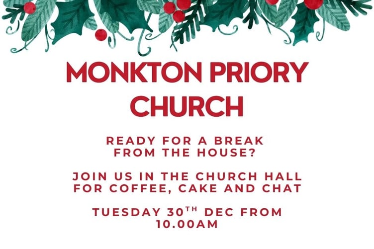 Monkton Priory Church invitation