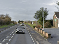 Community Councillors address Llanteg pedestrian crossing