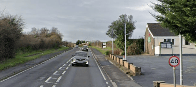 Community Councillors address Llanteg pedestrian crossing