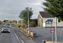 Community Councillors address Llanteg pedestrian crossing