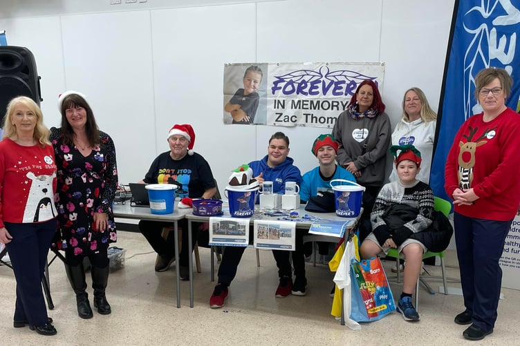 Tesco Pembroke Dock hosted charity collection days over the festive period.