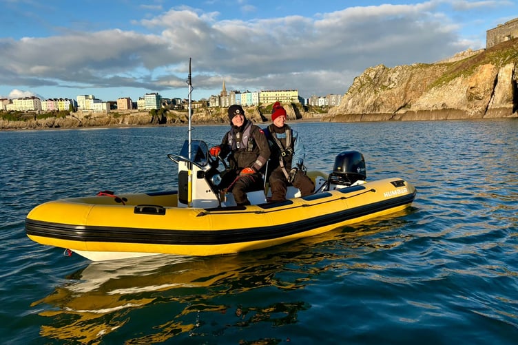 The latest arrival at Tenby Sailing Club has undergone a successful sea trial