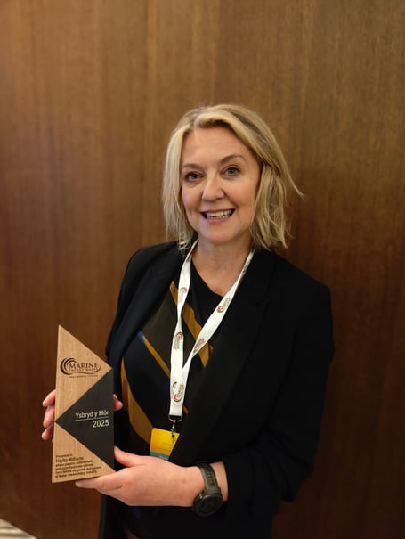 Hayley Williams, 2025 recipient of the Ysbryd Y Môr Award