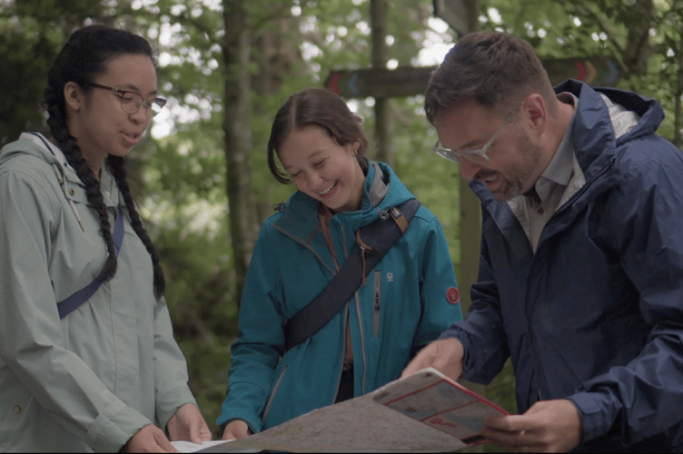 This latest film follows a US university professor, Dr Jason Baxter, and a group of Benedictine College students as they walk the 65-mile 'Way of St Cuthbert.' 