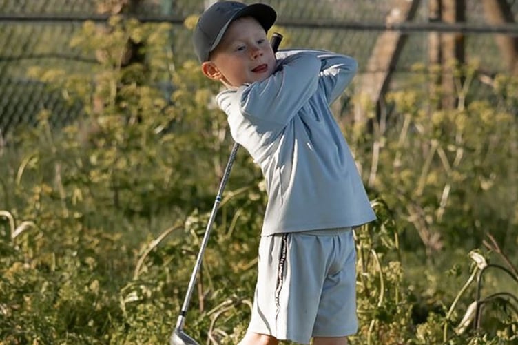 Trefloyne junior golfer Rory Henshaw, 5, is taking on some of the world's best players at the US Kids Golf Championship in Florida