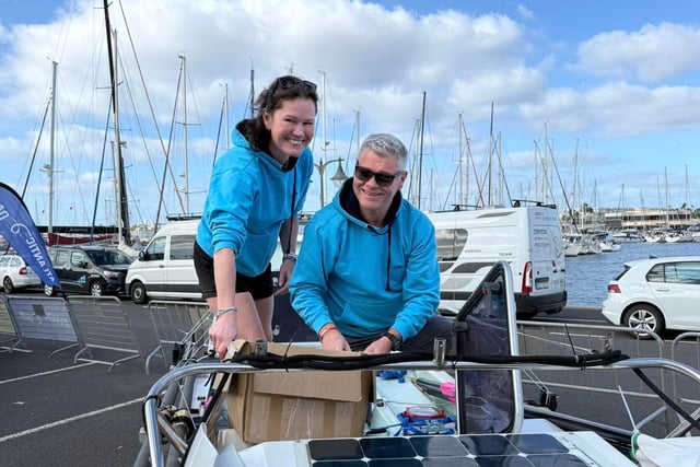 Pembrokeshire couple's 3,200-mile Atlantic adventure