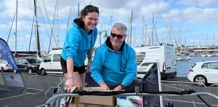 Pembrokeshire couple's 3,200-mile Atlantic adventure