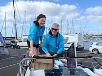 Pembrokeshire couple's 3,200-mile Atlantic adventure