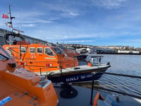Haydn Miller lifeboat returns home to Tenby