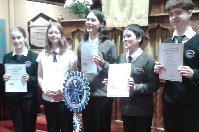Participants in Round 1 of the Young Musician Competition at Bethesda Chapel, Narberth