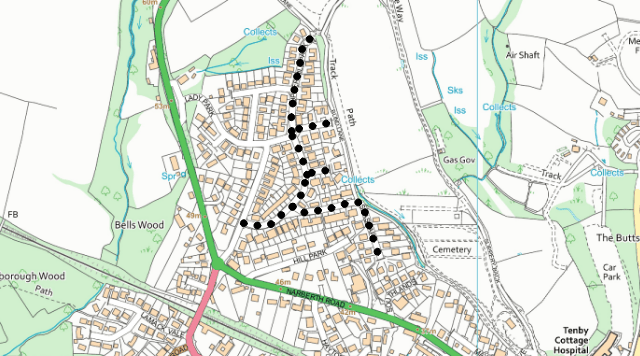 Tenby road closure for resurfacing