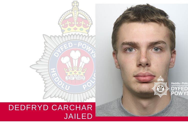 19-year-old Jake Richards, of Garnswllt, Ammanford admitted to raping the girl when he was 17 years old after the pair had chatted on Snapchat before meeting in real life.