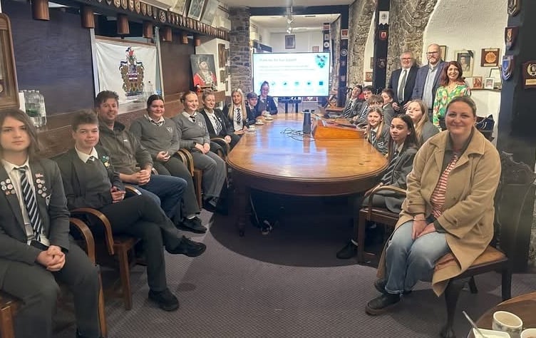 Tenby ‘business breakfast’ held in the Mayor's Parlour.