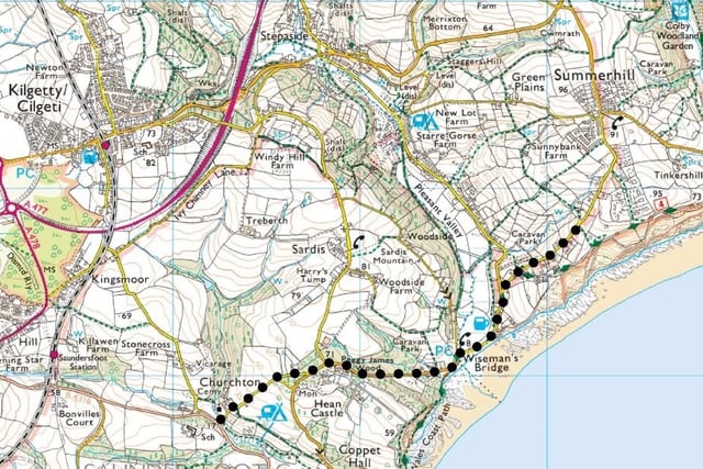 Wiseman's Bridge road closure for Telecom works