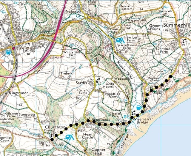 Wiseman's Bridge road closure for Telecom works