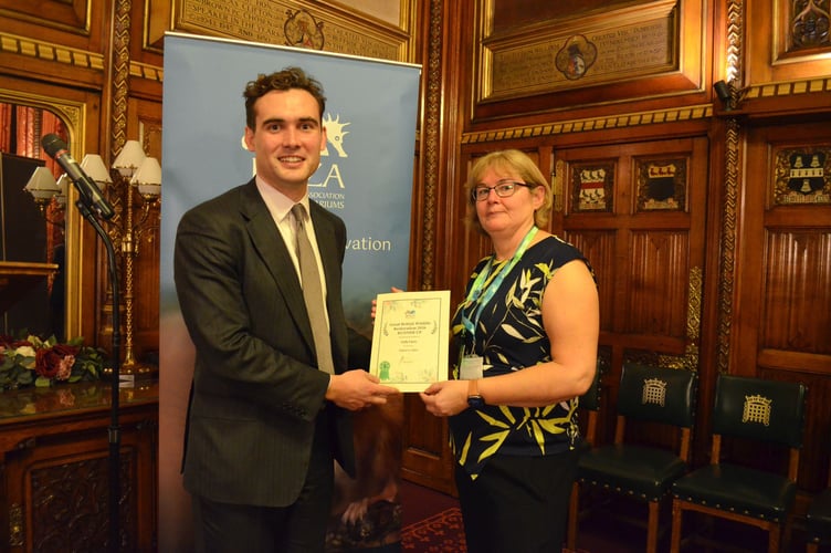 Henry also picked up the award on behalf of Folly Farm who are very grateful for his continued support. 