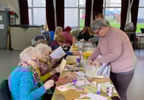 Friday food and wellbeing crafts at the Tenby Project