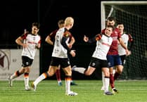 Haverfordwest County break Met resistance with dramatic late double strike