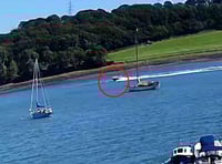 Moment speedboat driver crashed into 15-year-old kayaker
