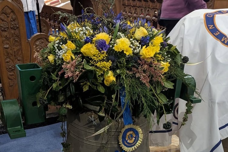 Decorated bell, St Mary’s Church Pembroke
