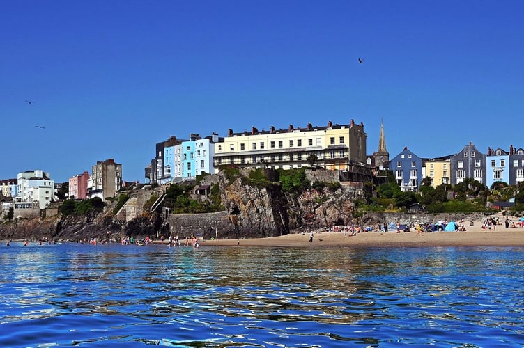 Tenby south beach