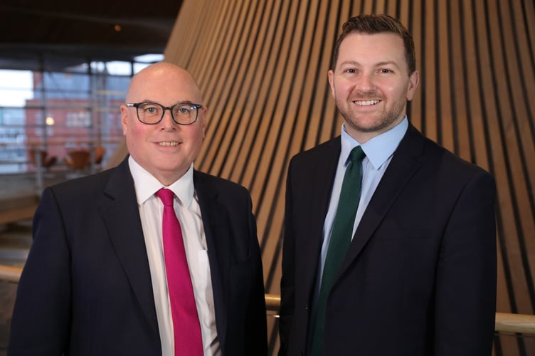 The online Business Rates Forum hosted by local Senedd Members Samuel Kurtz and Paul Davies 