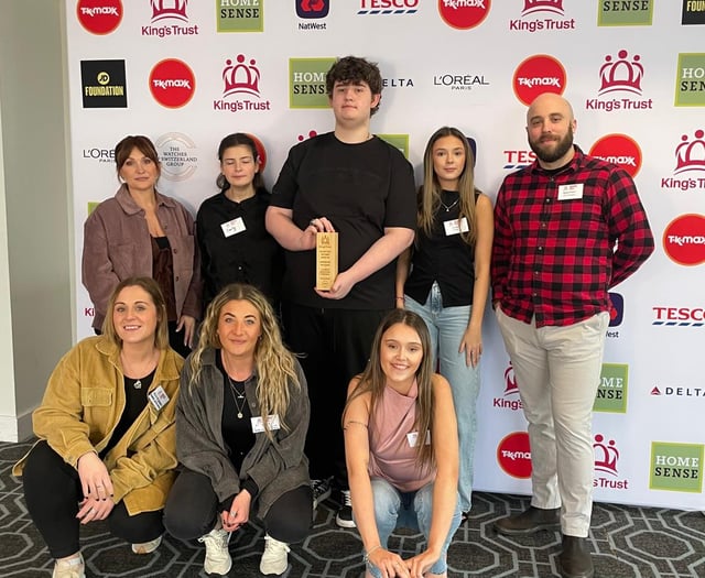 Pembrokeshire students win King’s Trust Award