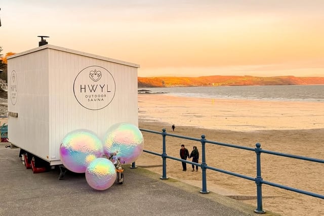 Saundersfoot's Hwyl named 'Sauna of the Year'