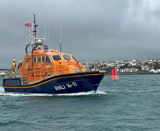 RNLI crew aids Neyland casualty
