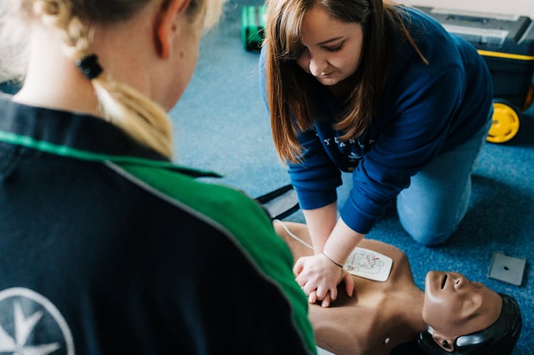 St John Ambulance Cymru is urging people to learn CPR and defibrillator skills