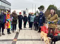 Saundersfoot in Bloom and Wombles talk at St Issell’s WI
