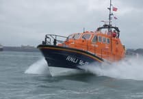 Angle RNLI rescues yacht skipper in 42 knot winds