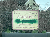 English road signs vandalism across Carmarthenshire condemned